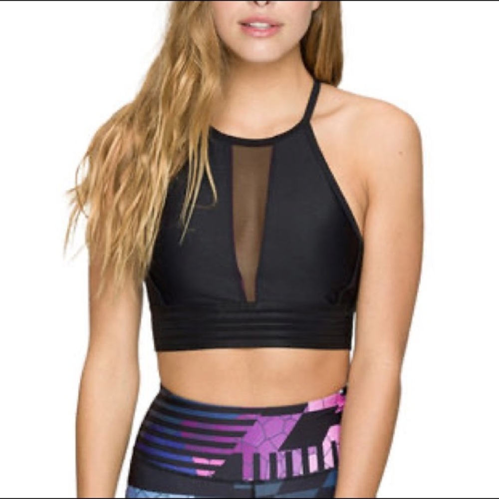 Kyodan Halter Mesh Backless Sports Bra
